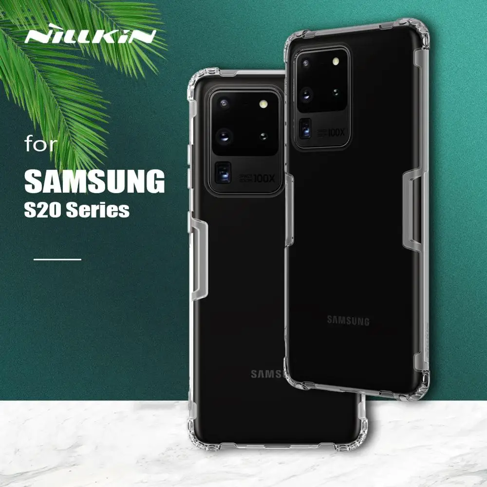 

for Samsung Galaxy S20 Ultlra 5G Case Nillkin TPU Ultra thin Soft Silicone Back Cover for Samsung Galaxy S20 Plus 5G Phone Case