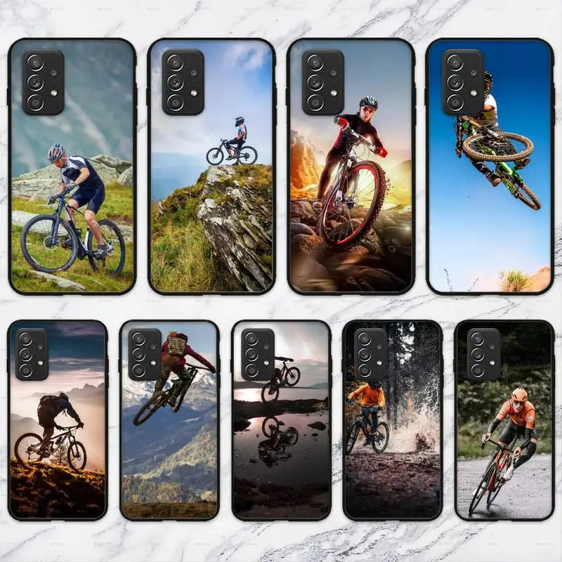 

BIKE CYCLING Extreme Sport Phone Case For Samsung Galaxy A02 A12 A21 A22 A32 A41 A42 A51 A71 A72 Shell
