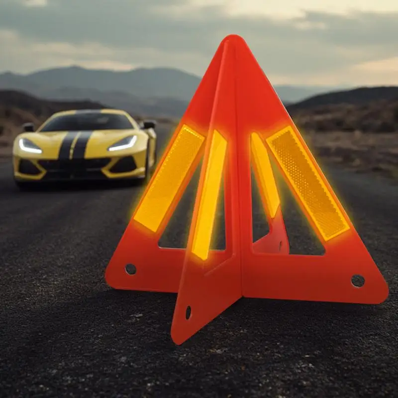 

Светоотражающий автомобильный аварийный предупреждающий о поломке, треугольная рамка, складной знак остановки, предупреждение о поломке, треугольные автомобильные аксессуары