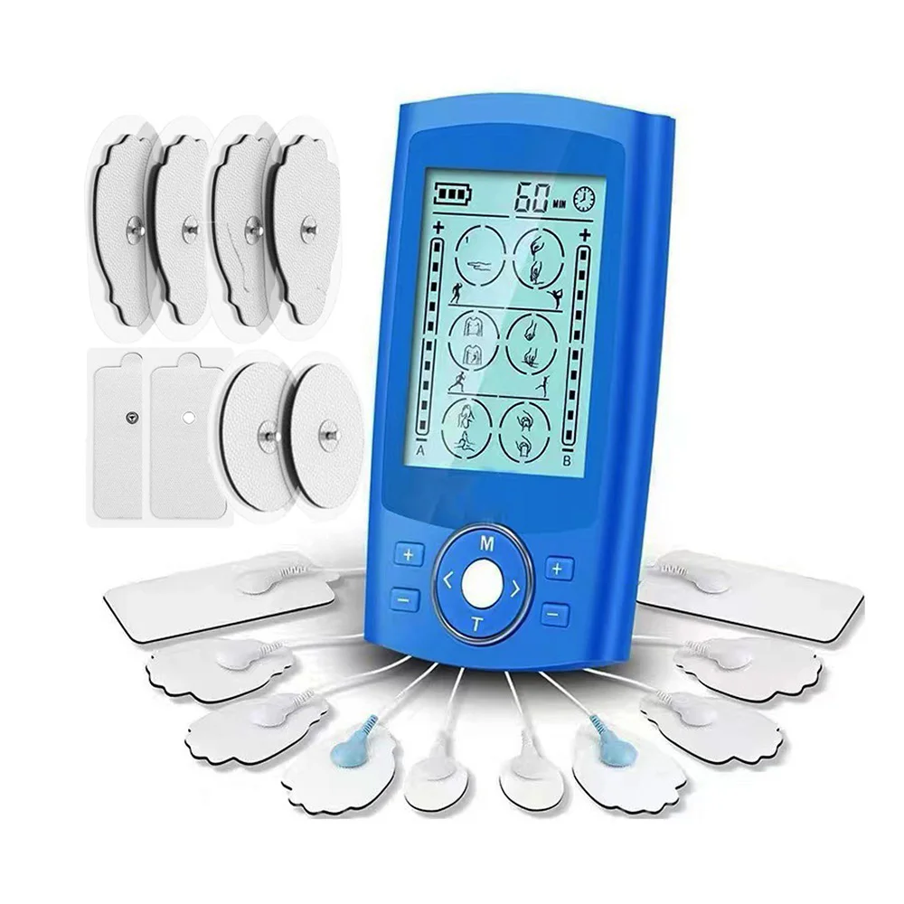 

Tens Unit 24 Modes 20 Intensity Electric Stimulation Massager Muscle EMS Therapy Pain Relief Adjustable Lightweight LCD Display
