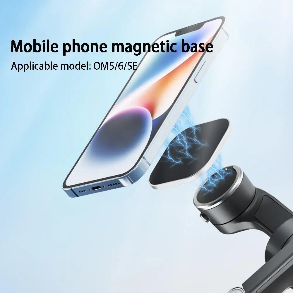 

Крепление для DJI OM6 OM5 SE, Сильный магнитный адаптер на присоске, крепежный кронштейн для безопасной фототехники, держатель стабилизатора H4K8