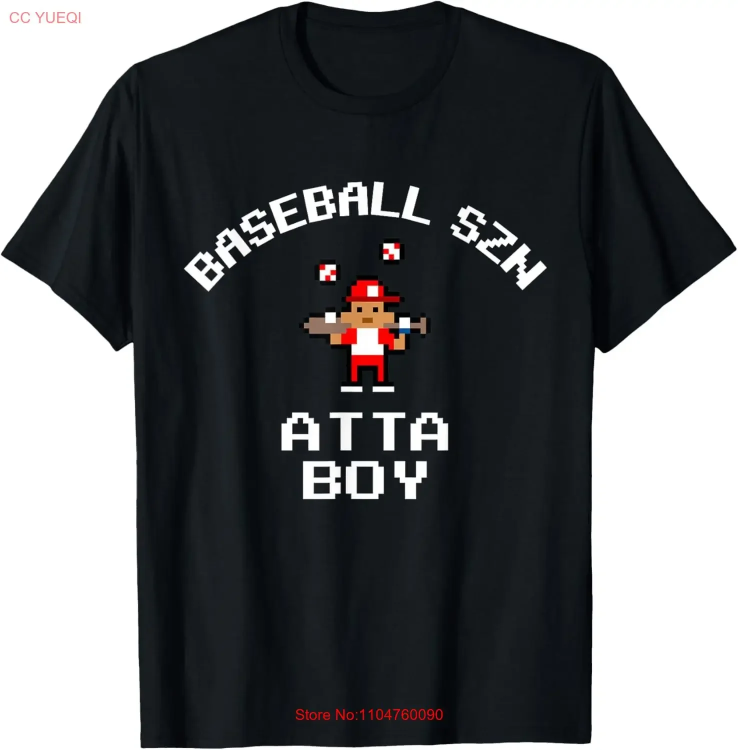Фото Бейсбольный сезон Atta Boy Basball 2024, винтажная потертая эластичная футболка для повседневной носки, модная слегка стильная футболка №1