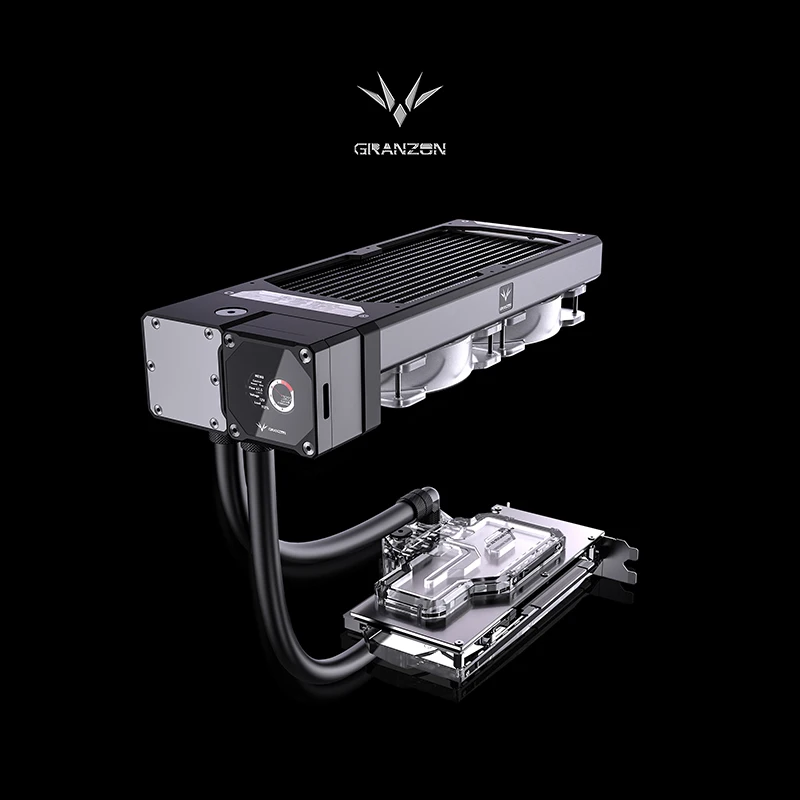 НАБОР ДЛЯ ВОДЯНОГО ОХЛАЖДЕНИЯ Granzon ДЛЯ GPU AIO RTX 3090 БЛОКА АКТИВНЫЙ ЗАДНИЙ КРЫШКА НАСОС 240 ММ РАДИАТОР PC COOLER G1/4 ФИТИНГИ ШЛАНГ ТРУБКИ.
