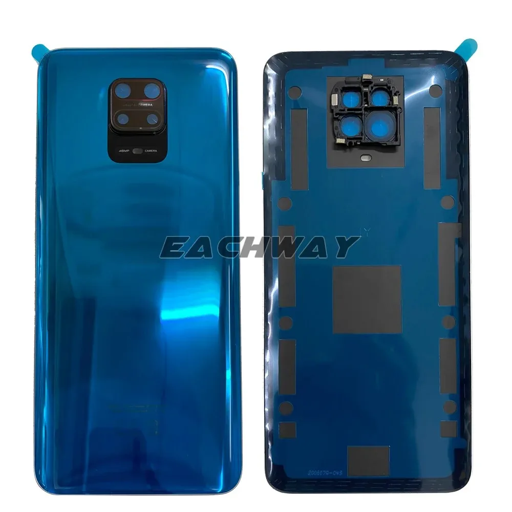 Новое стекло для Xiaomi Redmi Note 9s крышка аккумулятора Задняя стеклянная панель задний