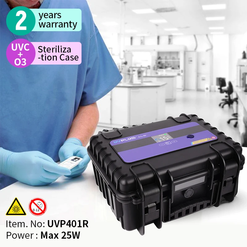 

UVPLUS Wholesale UV Sterilized Phone Disinfection Sterilization Cases UVC Sterilizer for Hospitals