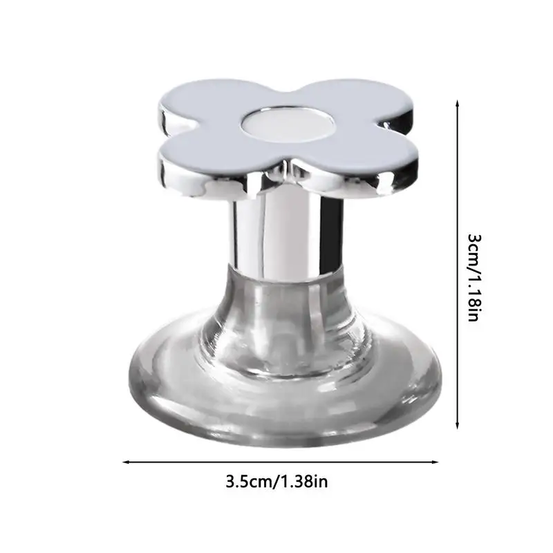 Сменная кнопка в форме цветка для унитаза гладкая водостойкая клейкая