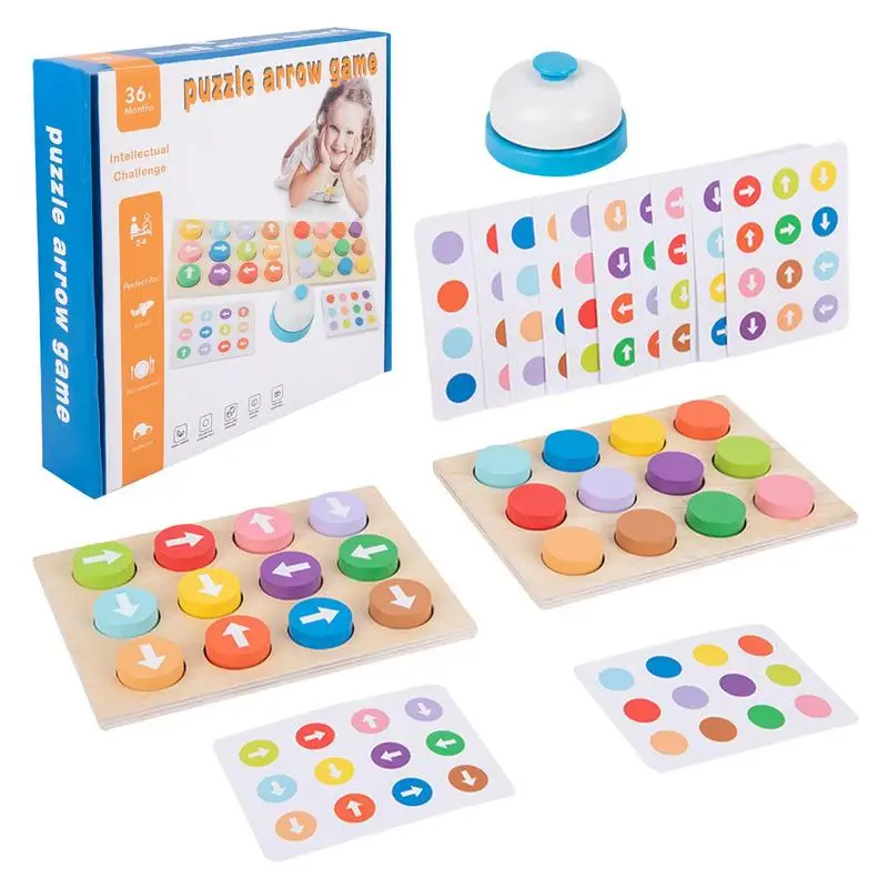

Directional Cognitive Toy Cognition Of Color Direction Board Games For Teens Interactive Digital Handheld Games Brain Teaser Puz