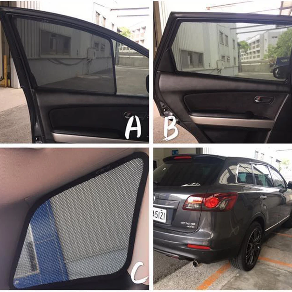 Для Mazda CX-9 CX9 TB 2006-2015 магнитный автомобильный солнцезащитный козырек лобовое