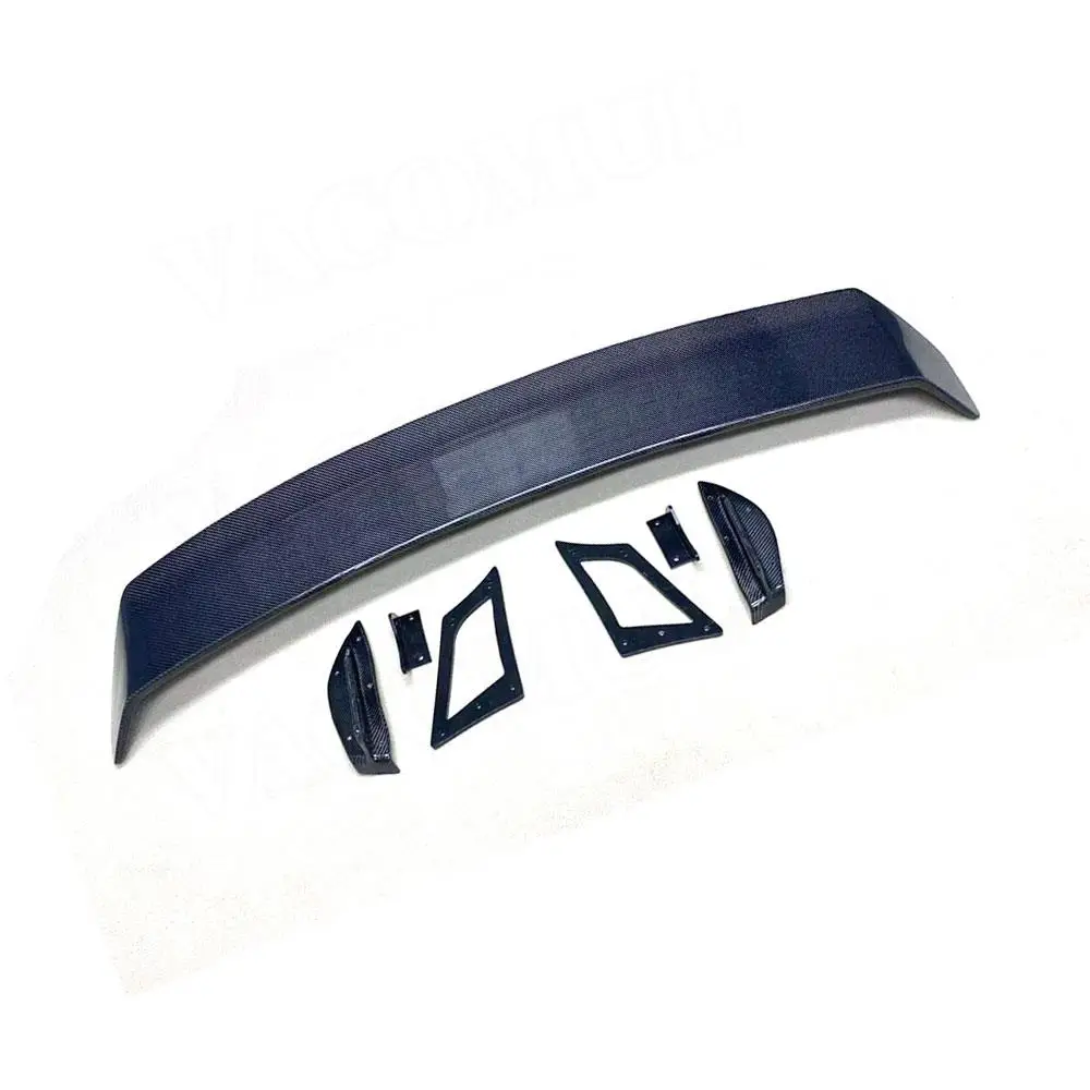 Неокрашенный черный автомобильный аксессуар VACOMUL из углеродного волокна/FRP