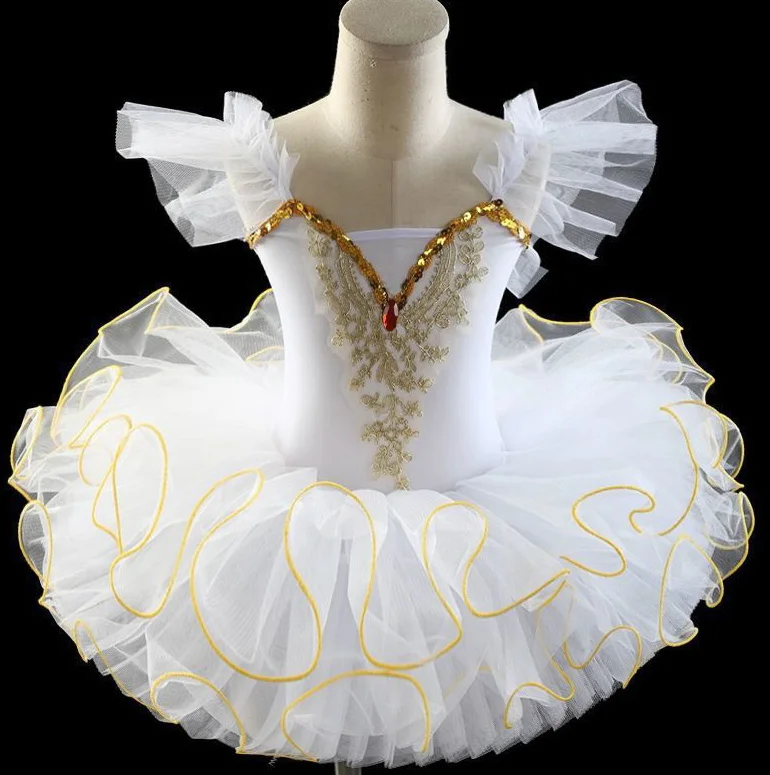 

professional ballet tutu dress girl dance costume child Performance ballerinas ballet dancing dress