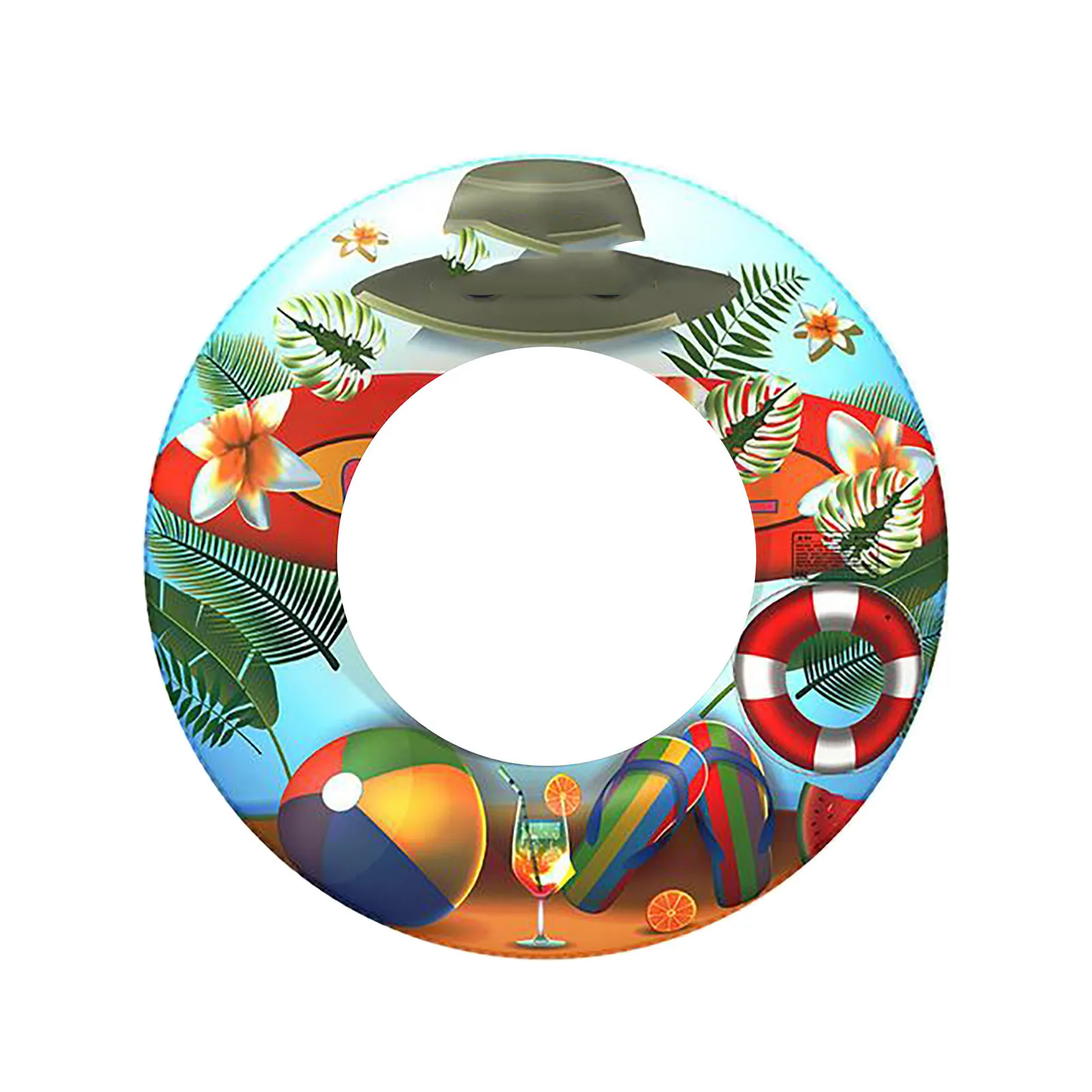 

70 cm Inflatable Floats Swimming Swim Ring Pool Kids Water Toy Beach Toy 15 Blaster