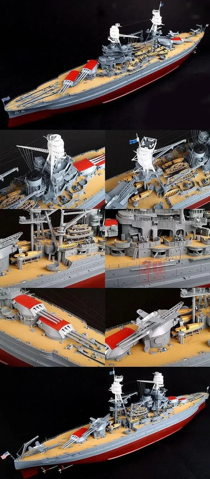 Trumpeter 07015 Масштаб 1:200 Комплект USS Arizona BB-39 121 модель версии с дистанционным