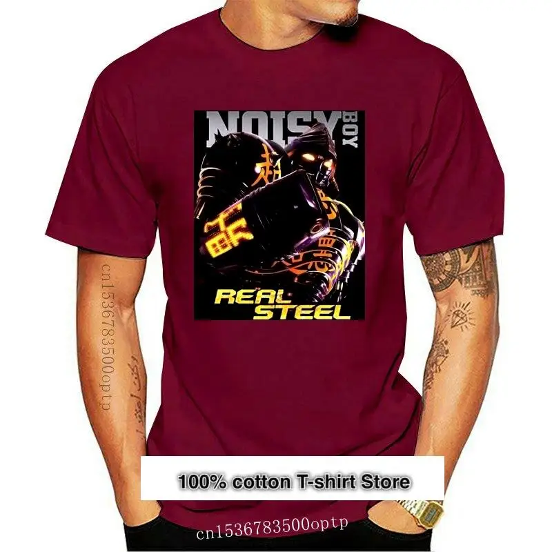 

Noisy Boy in Real Steel Movie-camiseta negra Unisex