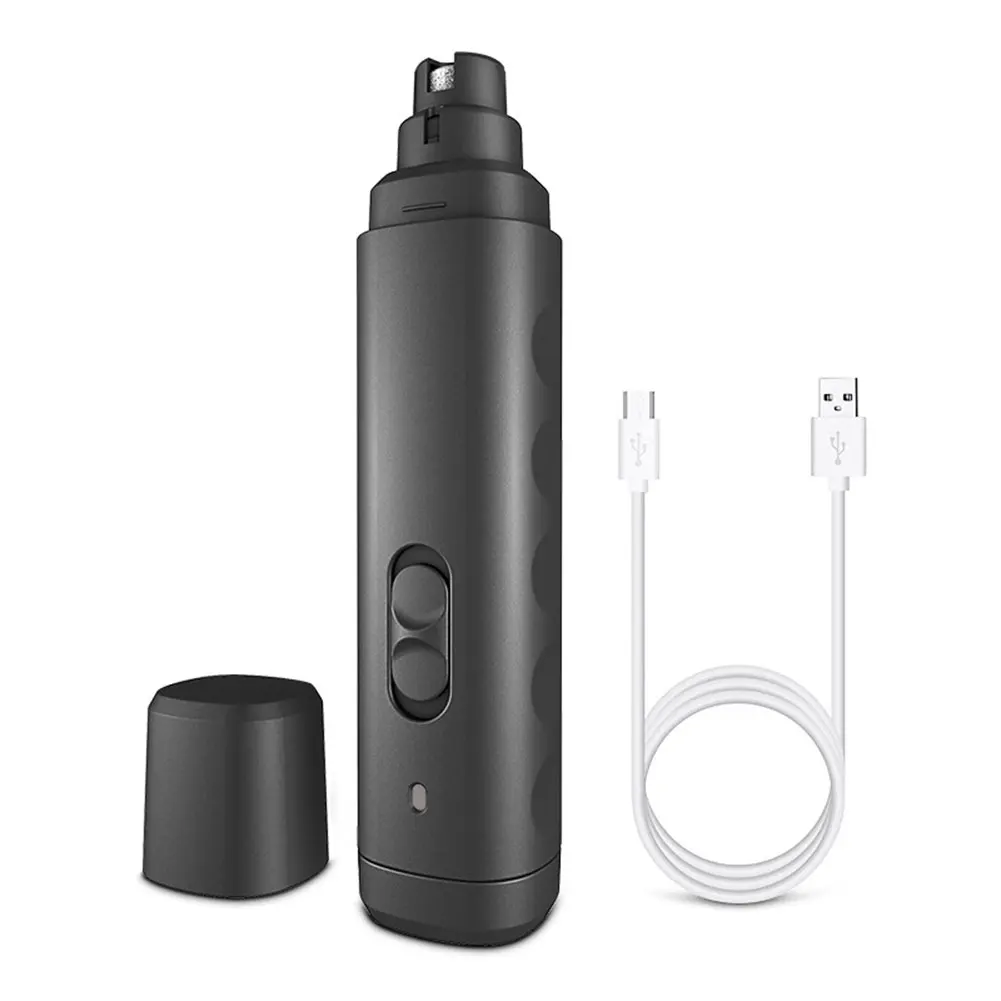 

Pet Nail Grinder Cat Dog Safe Simple Quiet Painless Claw Care Ergonomic Design USB Charging Fast Grinding 2 Speed Rechargeable