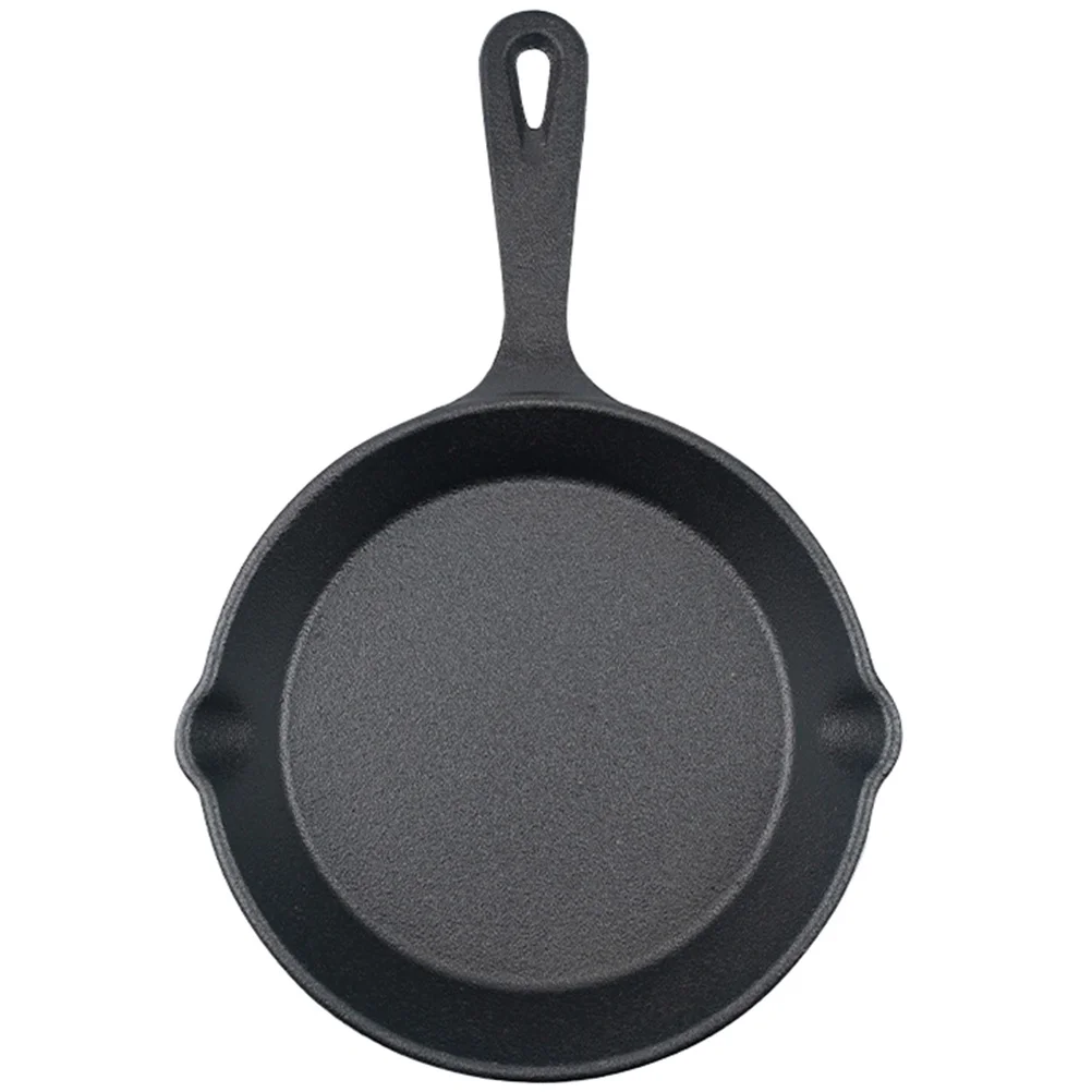 

Cast Iron Skillet Cooking Pan Household Omelette Kitchen Essentials Non Stick Frying Egg Small Mini Baking