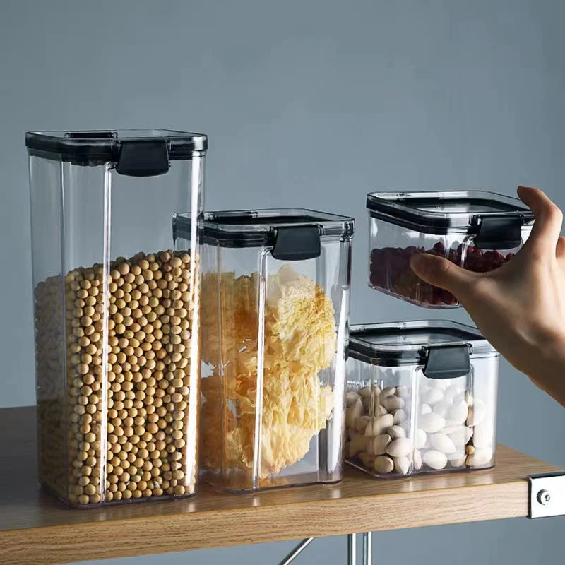Горячая Распродажа пластиковый воздухонепроницаемый контейнер кухонные