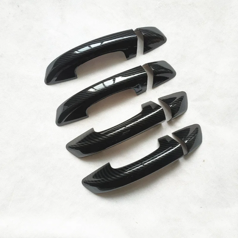 

suitable for volkswagen vw sharan 7n mk2 2012 2015 accessories Door Handle Cover trim handles covers Imitation carbon fiber