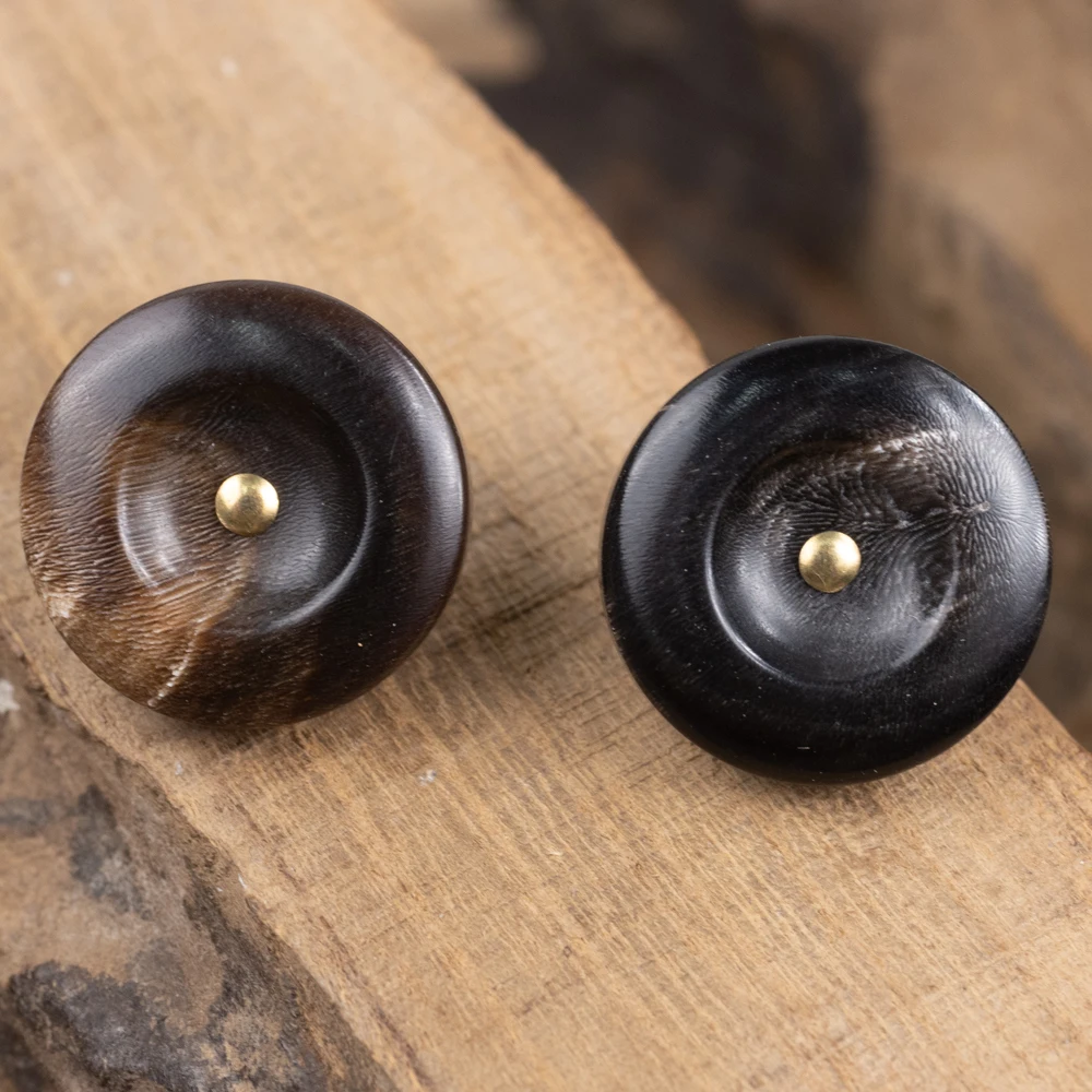 

5pcs Mushroom Head Horn Buttons For Clothing Sewing Accessories Brass Foot Assembly Sweater Original Eco Suit Shirt Coat Button