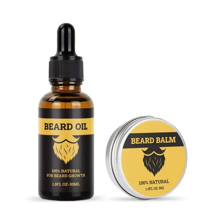 

Beard Oil For Men 30ml Growth Balm Care Conditioner Oil For Beard Soften Moisture Smoother Organic Natural Hair Growth Nourish