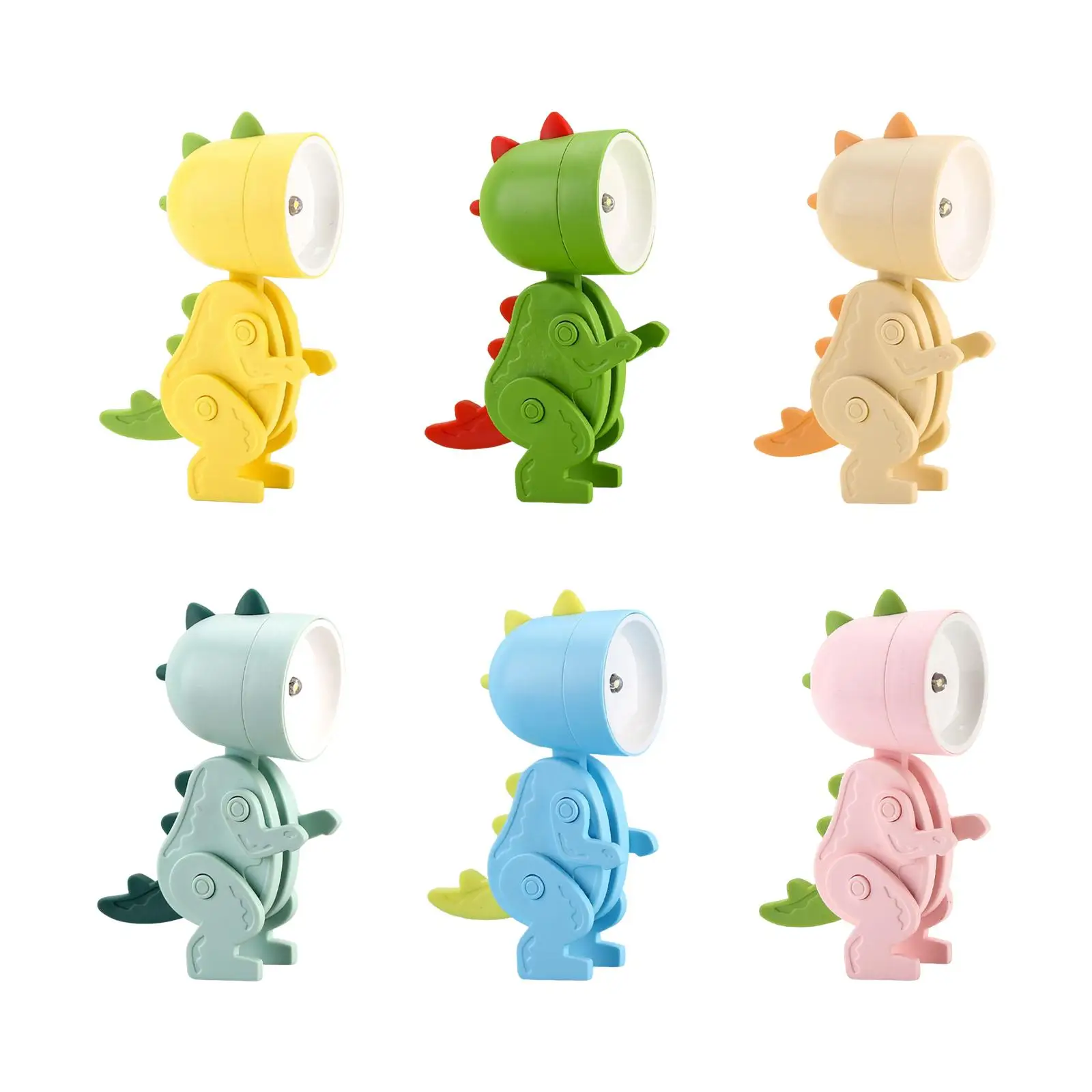 

Dinosaur Night Light Reading Lamp Portable for Bedroom Students