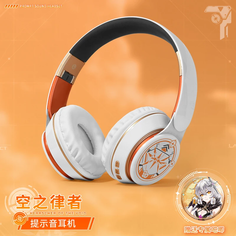 

Модная Беспроводная Bluetooth-гарнитура с аниме Honkai Impact 3 Kiana Kaslana, складные наушники, игровые наушники, подарки для косплея