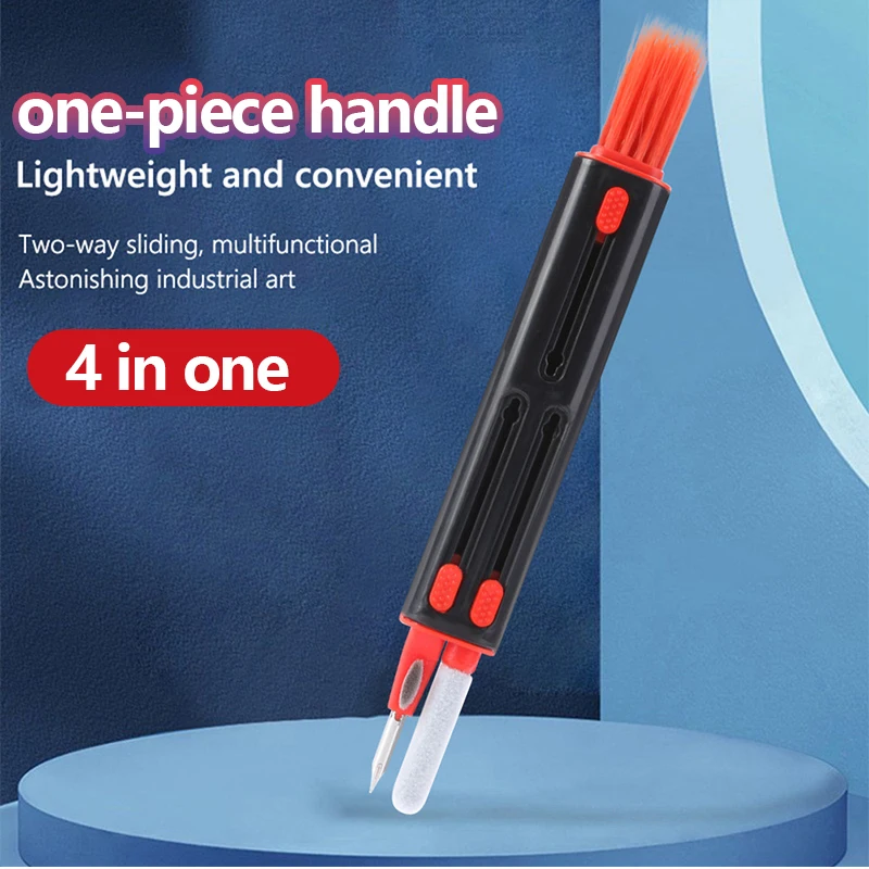 

Portable earphone cleaning pen Keyboard cleaning brush Bluetooth earphone cleaning pen Clean earplugs dirt brush
