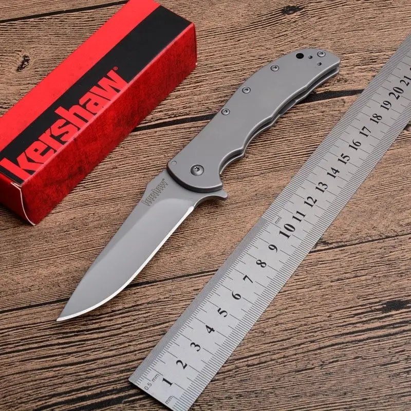 

Kershaw 3655 Outdoor Camping Portable Fruit Knife Steel Handle