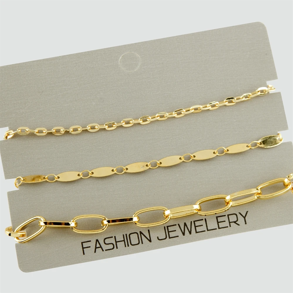 

3 pcs luxury chain bracelet
