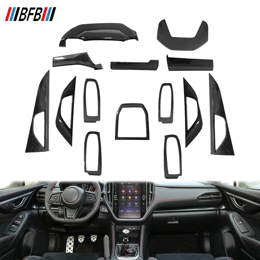 BFB Trockene Kohlenstofffaser Innenausstattung вытяжка для Subaru Carbon Autozubehör WRX