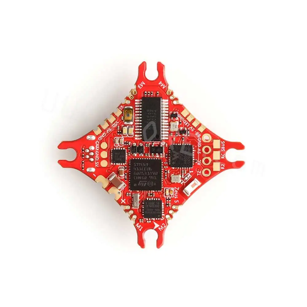 25 5x25 5 мм HGLRC Zeus5 AIO MPU6000 F411 Контроллер полета 5A BLEHLI_S 4 в 1 ESC 1-2S для FPV гоночного дрона