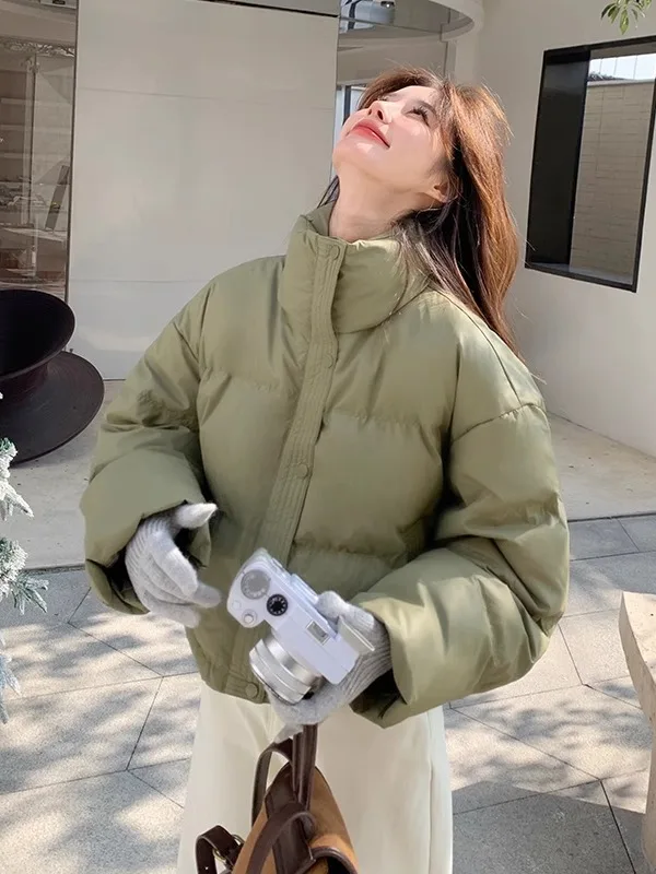 Короткий пуховик Pea Green женская зима 2024 новинка Kendall Sle маленький 90 популярный на