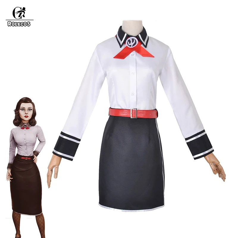 Косплей-костюм Бесконечная Елизавета ROLECOS Game BioShock женская форма бесконечный: