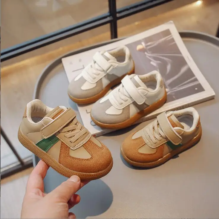 

Children's Cricket Shoes 2023 Spring Cow Sole Boys' Shoes Fashion And Comfortable Girls' Casual Shoes Small Medium Children