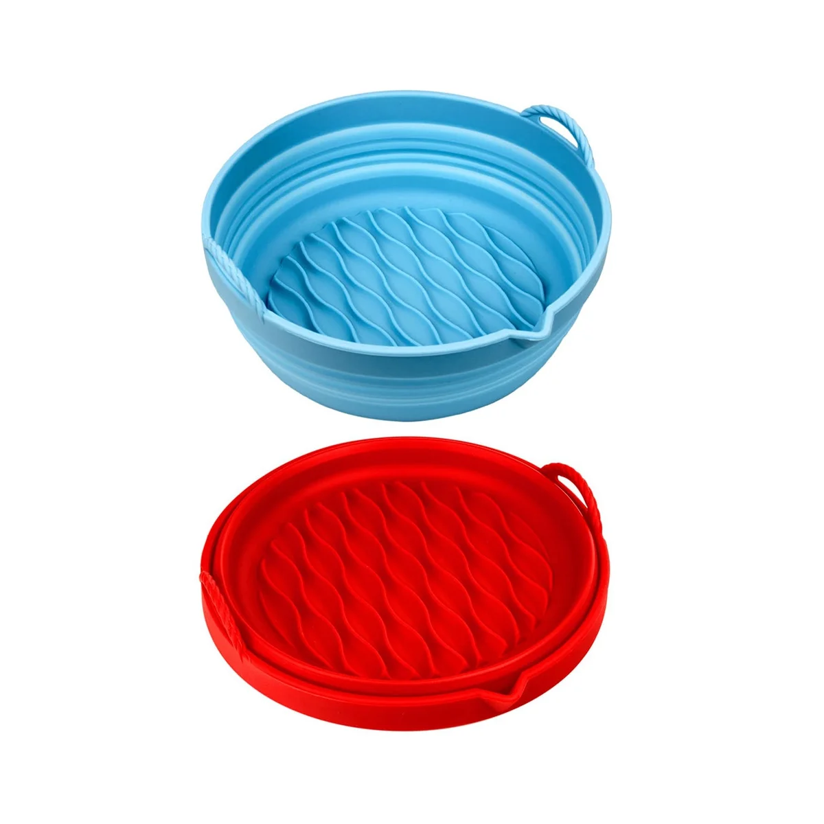 

Складные силиконовые вкладыши для фритюрницы, многоразовые антипригарные вкладыши для фритюрницы, термостойкие силиконовые аксессуары для фритюрницы