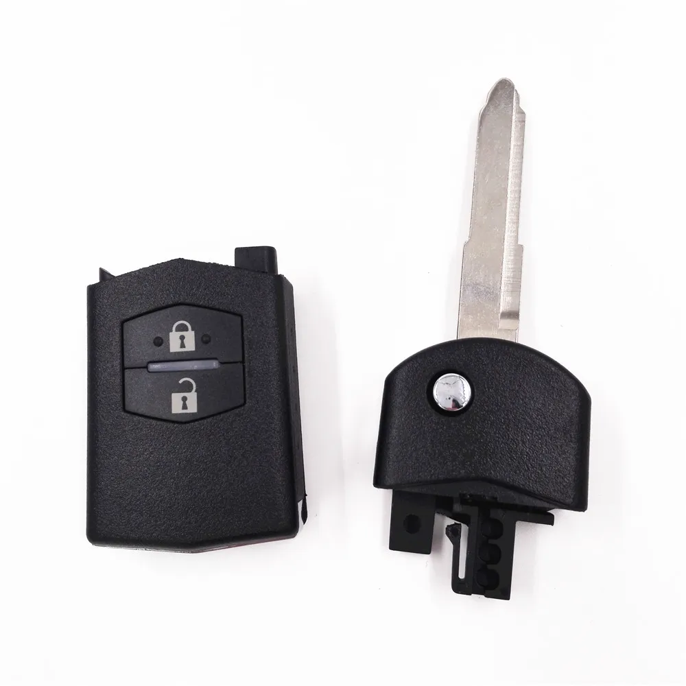 2 кнопки флип чехол для дистанционного ключа от машины Mazda детей возрастом 3 5 M6