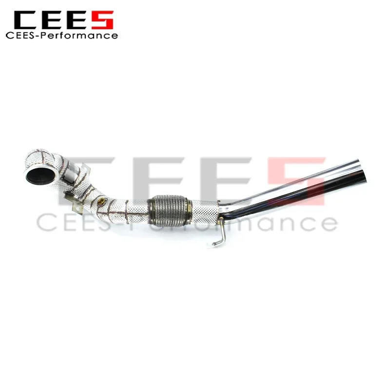 Выхлопная труба CEES для VW Golf MK7/MK7.5 GTI 2 0 T 2014-2020 выхлопная из нержавеющей стали с