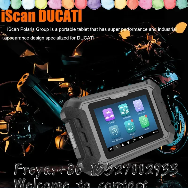Фото Диагностический сканер для мотоциклов OBDSTAR iScan №3