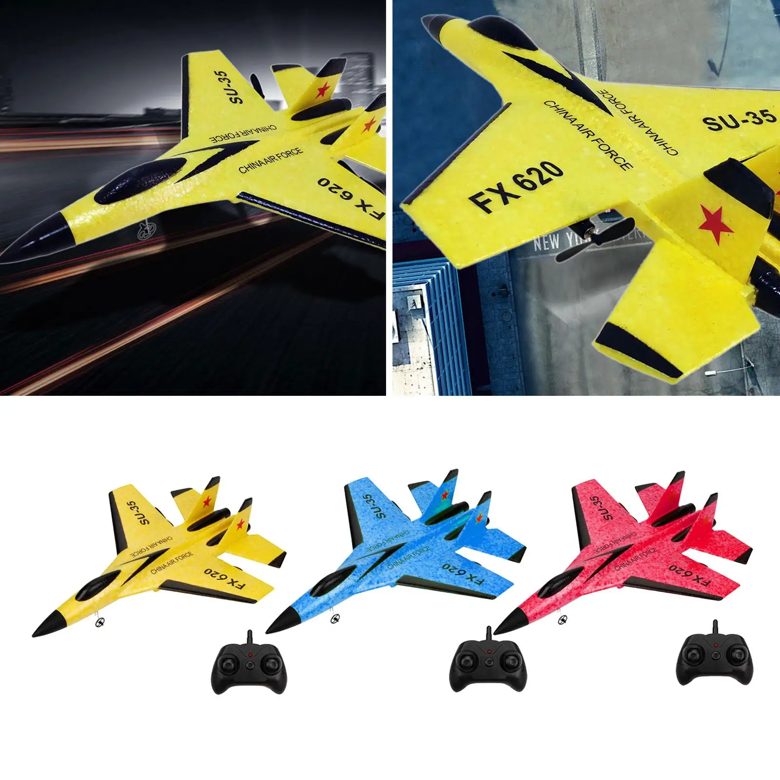 

2.4G Radio Remote Control RC Airplane Airplane Glider Ready to Fly 2CH RC Aircraft Fixed Wing Outdoor Toy Gifts for Beginners