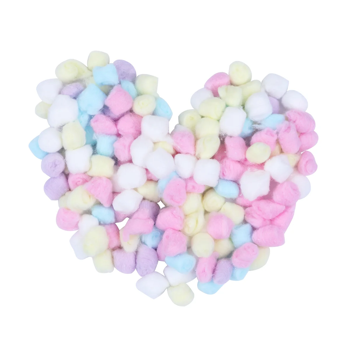 

1 Cotton Balls Comfortable Colorful Facial Cotton Balls for Ladies Girls