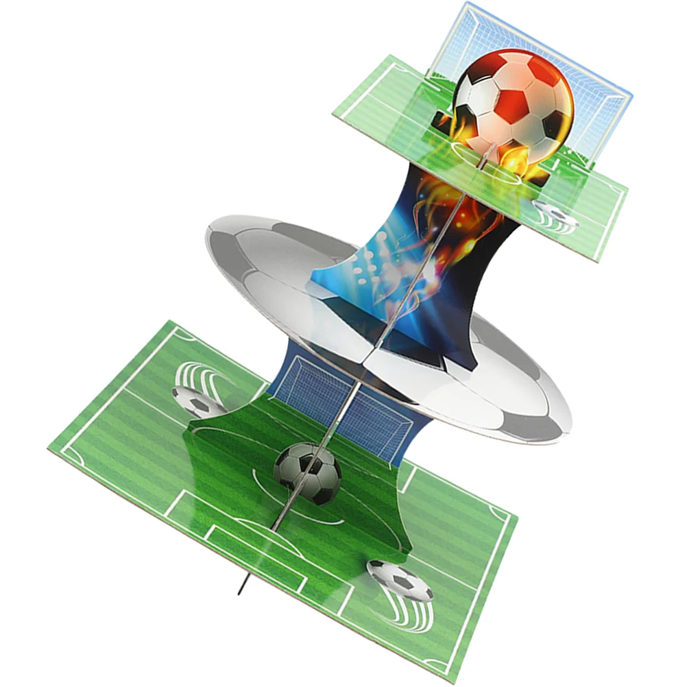 

2 Sets Cake Holder Stand Cake Table Stand Set Football Cake Stand Cupcake Stand Tall Cake Stand Cupcake Stand Cake Stands