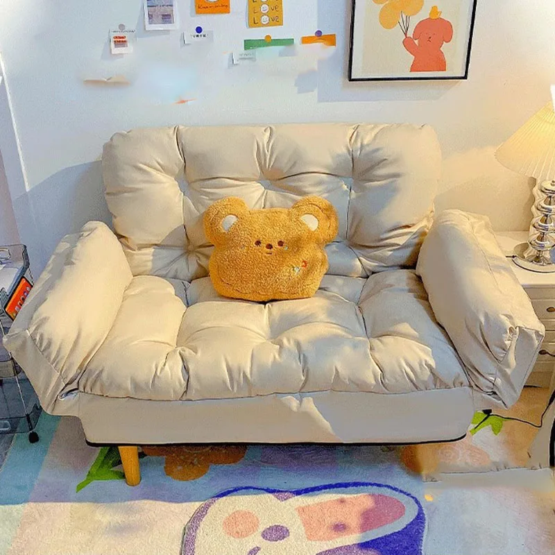 

Elegant Designer Sofas Minimalist Office Floor Nordic Sofas Puff Luxury Lounge Single Divani Da Soggiorno Library Furniture