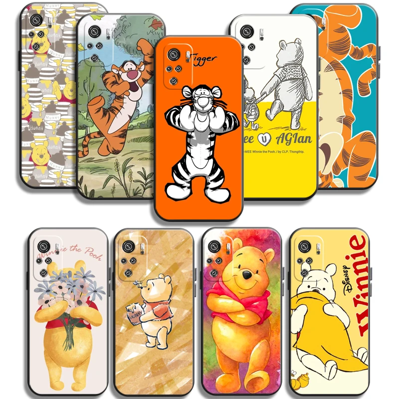 

Disney Edward Pooh Phone Cases For Xiaomi Redmi Note 8 Pro 8T 8 2021 8 7 8 8A 7A 8 Pro Carcasa Coque Back Cover Funda