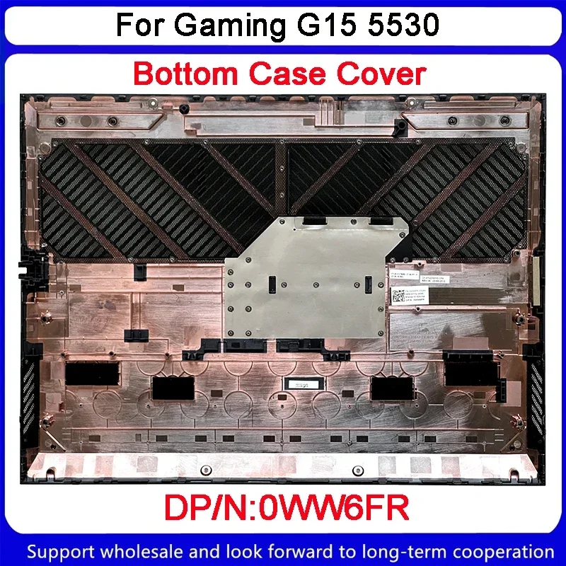 Новинка для Dell Gaming G15 5530 2023 нижняя крышка нижний корпус 0WW6FR черный