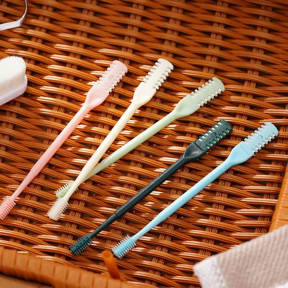 

New Ear Nose Hair Trimmer Portable Double Head Nose Safe Universal Washable Hair Cleaning Trimmer Tool Nose Hair Manual H8R7