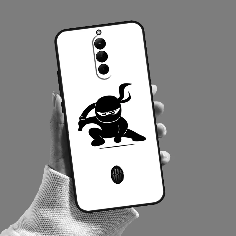 Чехол для телефона с японским Самураем ниндзя воином лампой ZTE Nubia Red Magic 9 8 8S Pro Plus