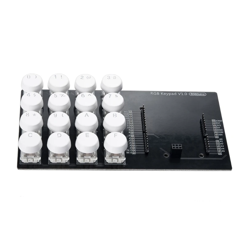 

E9LB Jenny Geek Duck RGBDuino RGB Keypad Expansion Board Make Your Electronics