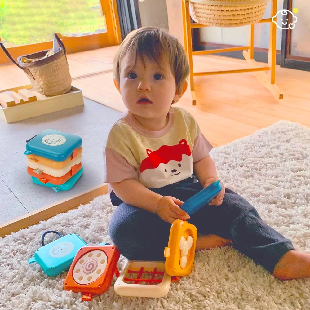 Игрушки Монтессори влекательная занятая доска детский кубик для занятий