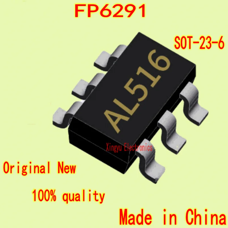 

100-1000PCS Made in China FP6291 6291 SOT-23-6 Boost DC-DC Converter Connector Genuine Spot