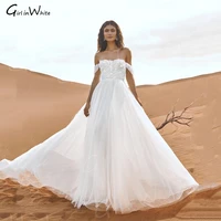 off shoulder a line wedding dress for women bridal wedding gown lace appliques bride 2022 vestido de novia robe de mari%c3%a9e