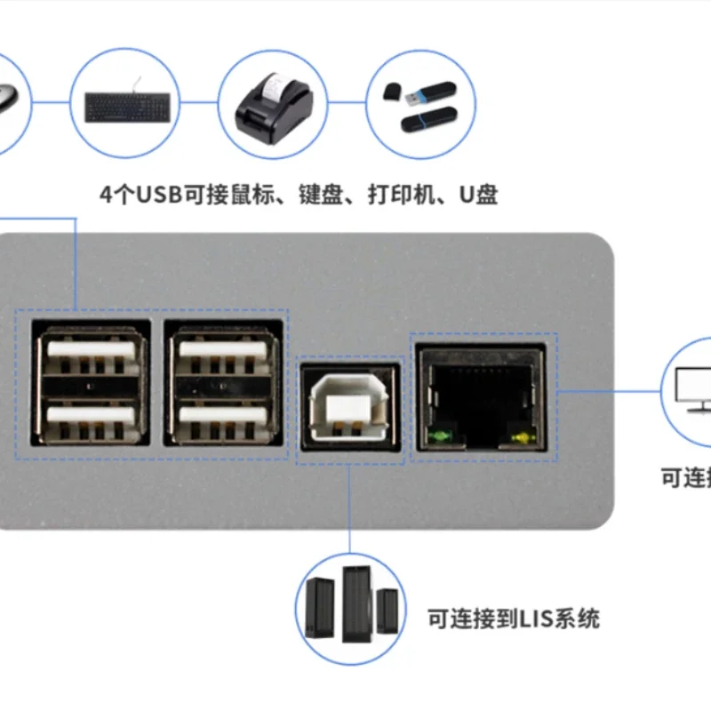 Labtex IVD ES-101C Клиническое оборудование Полуавтоматический химический анализатор